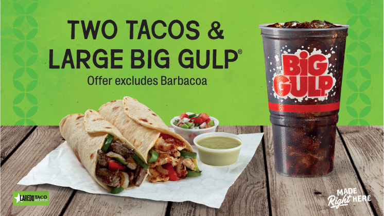 2 Tacos Meal Deal